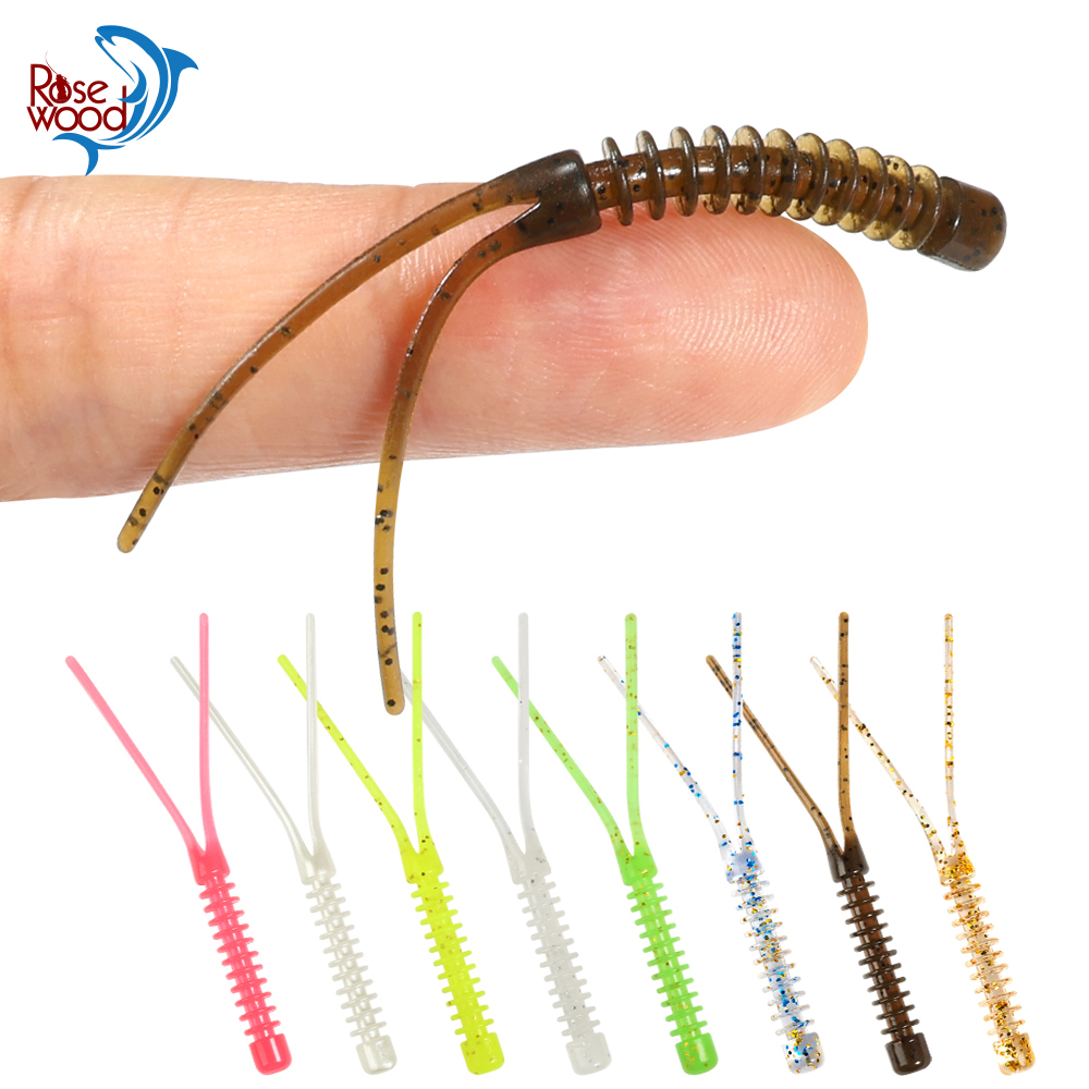 Fishing Lure Soft Plastic - Señuelo suave Ajing de palisandro, 5,5