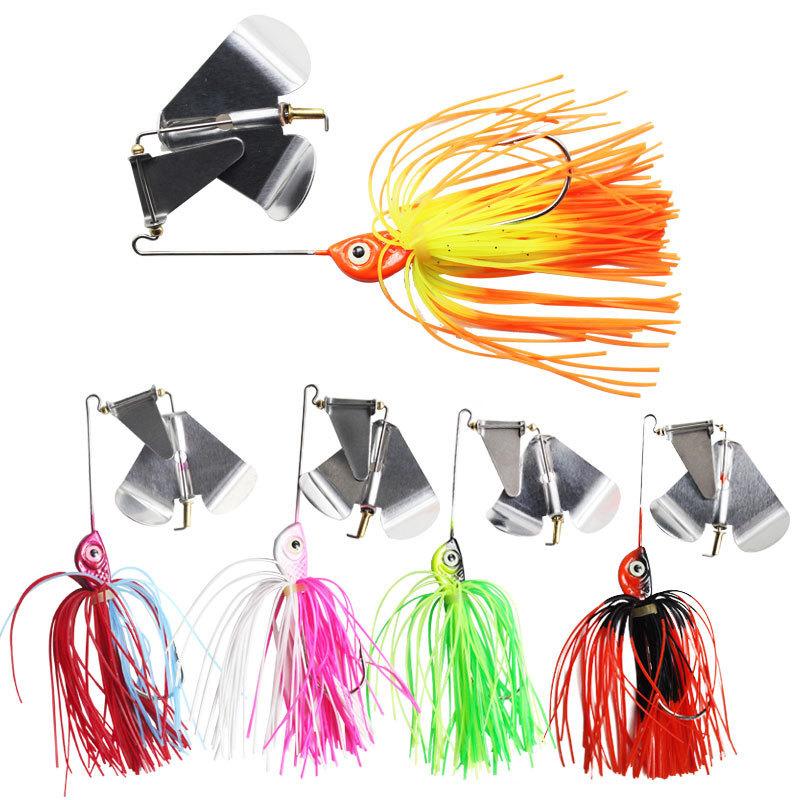 Fishing Lure Buzzbait - ⑥ Señuelos de pesca tipo spinnerbait,