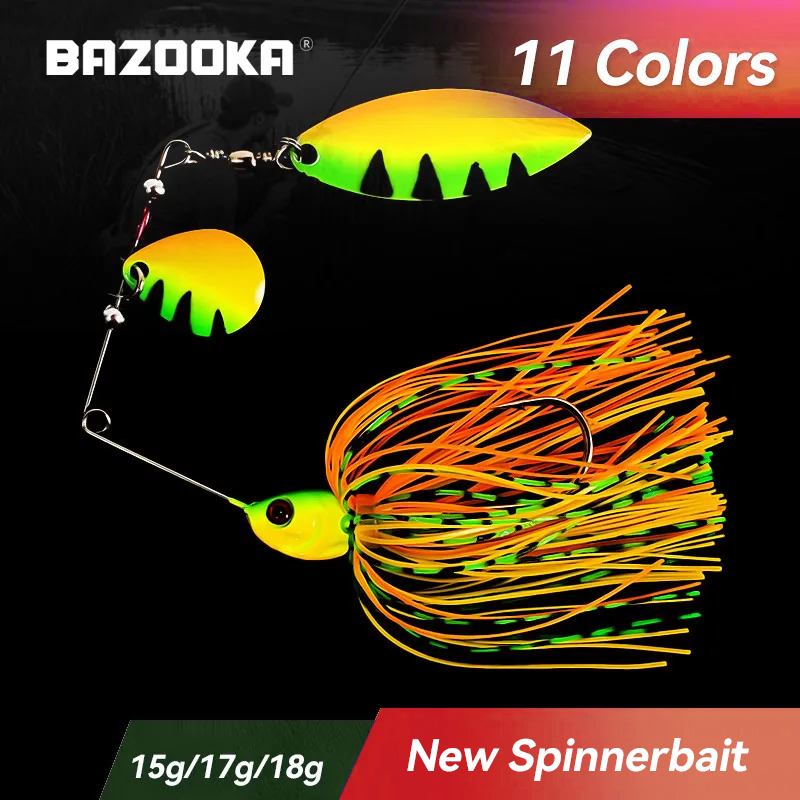 Bazooka 15g 18g Spinnerbait se - Fishing Lure Buzzbait reseña y precio
