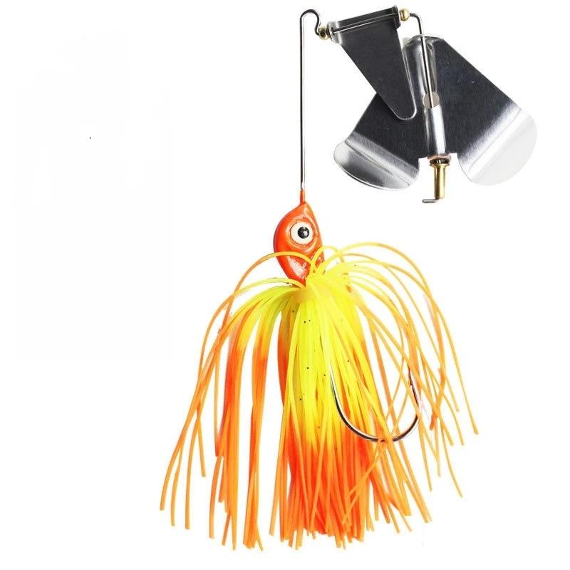 ⑥ Señuelos de pesca tipo spinn - Fishing Lure Buzzbait reseña y precio