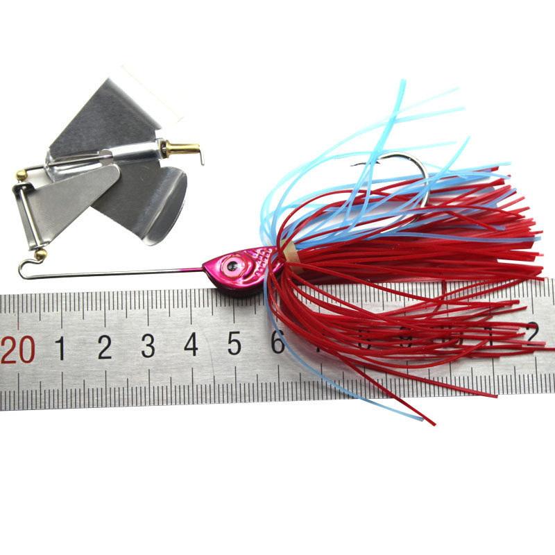 ⑥ Señuelos de pesca tipo spinn - Fishing Lure Buzzbait reseña y precio