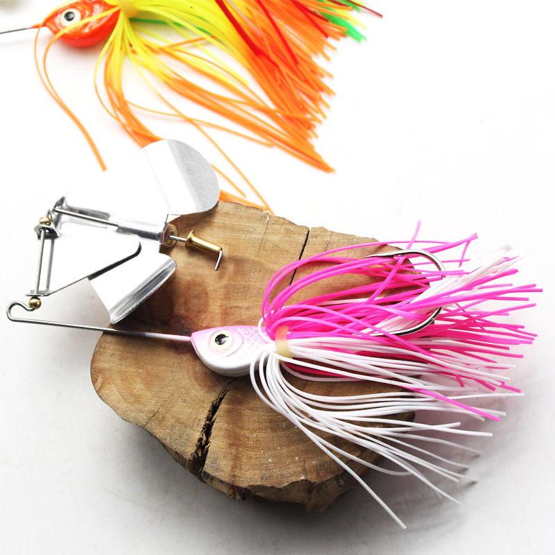 ⑥ Señuelos de pesca tipo spinn - Fishing Lure Buzzbait reseña y precio
