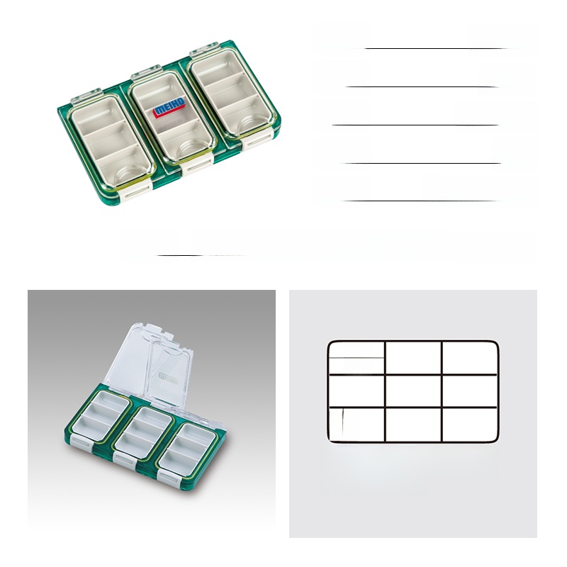 Caja de Pesca Meiho, Caja Pequ - Fishing Lure Accessories reseña y precio