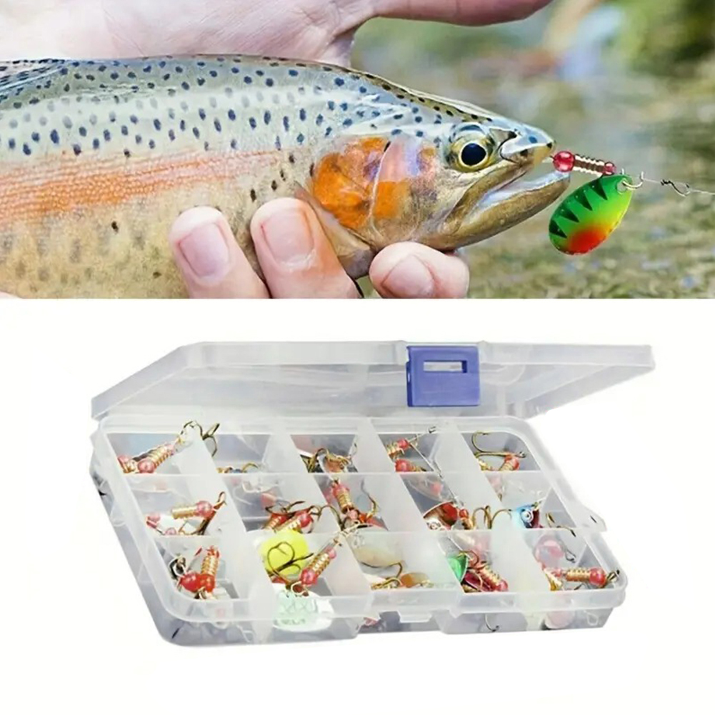 30 señuelos de pesca tipo cuch - Fishing Lure Spinnerbait reseña y precio